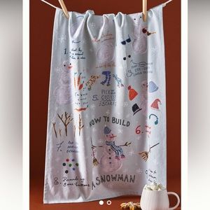 New🌟Snowman Dish Towel